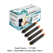 JETDOLUM JET-CEXV29-TAKIM CANON C-EXV29 KCMY 117000 Sayfa 4 RENK ( MAVİ,SİYAH...