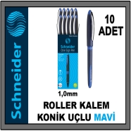 SCHNEIDER 183603 ONE SIGN KONİK UÇLU ROLLER KALEM 1,00 mm 1 mm Roller Kalem