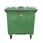 UÇAK U4XP 770 L PLASTİK (PEDALLI) 770 lt ENJEKSİYON BOYA SİSTEMİ Çöp Konteyneri