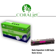 CORALJET PR-W2033X W2033X 6000 Sayfa KIRMIZI (MAGENTA) MUADIL Lazer Yazıcılar...