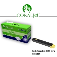 CORALJET PR-KYC-TK895Y TK895Y 6000 Sayfa SARI (YELLOW) MUADIL Lazer Yazıcılar...