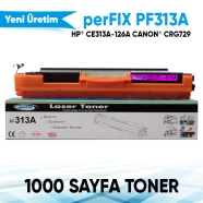 PERFIX PF313A PF313A 1000 Sayfa KIRMIZI (MAGENTA) MUADIL Lazer Yazıcılar / Fa...