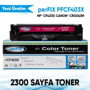 PERFIX PFCF403X PFCF403X 2300 Sayfa KIRMIZI (MAGENTA) MUADIL Lazer Yazıcılar ...