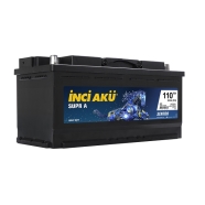 İNCİ ( 1010228 ) 12 V 110 Ah C20 Supr A Sentor SULU Akü