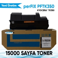 PERFIX PFTK350 PFTK350 12500 Sayfa SİYAH MUADIL Lazer Yazıcılar / Faks Makine...