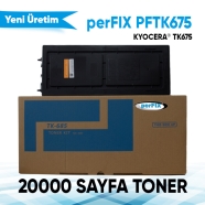 PERFIX PFTK675 PFTK675 20000 Sayfa SİYAH MUADIL Lazer Yazıcılar / Faks Makine...