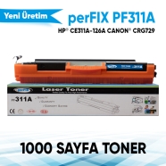 PERFIX PF311A PF311A 1000 Sayfa MAVİ (CYAN) MUADIL Lazer Yazıcılar / Faks Mak...