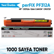 PERFIX PF312A PF312A 1000 Sayfa SARI (YELLOW) MUADIL Lazer Yazıcılar / Faks M...