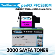 PERFIX PFCS310M PFCS310M 3000 Sayfa KIRMIZI (MAGENTA) MUADIL Lazer Yazıcılar ...