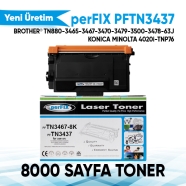 PERFIX PERFIX PFTN3437 PFTN3437 8000 Sayfa SİYAH MUADIL Lazer Yazıcılar / Fak...