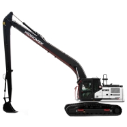 HİDROMEK HMK 230LCLR H4 Uzun Erişimli PALETLİ Ekskavatör