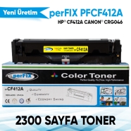 PERFIX PERFIX PFCF412A PFCF412A 2300 Sayfa SARI (YELLOW) MUADIL Lazer Yazıcıl...