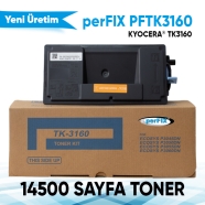 PERFIX PFTK3160 PFTK3160 14500 Sayfa SİYAH MUADIL Lazer Yazıcılar / Faks Maki...