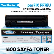 PERFIX PF78U PF78U 1600 Sayfa SİYAH MUADIL Lazer Yazıcılar / Faks Makineleri ...
